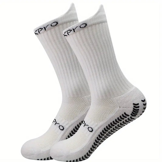 White MvP X-Pro Grip Socks